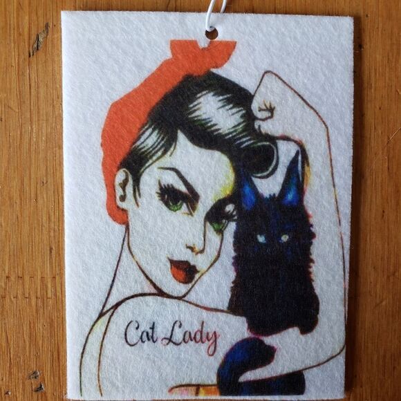 Sublimation by Sandy Other - COPY - 2, Felt Air freshener